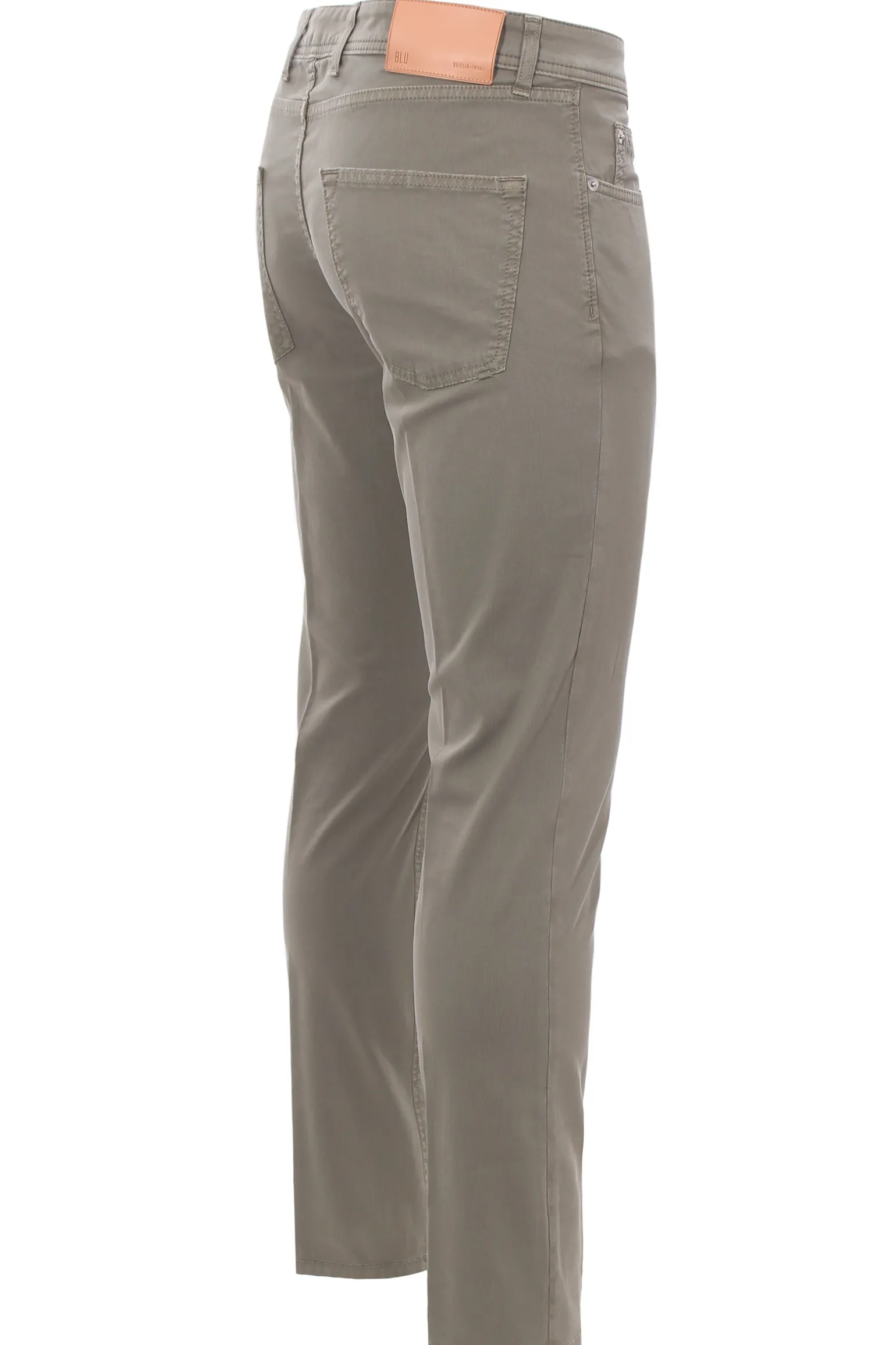 pantalone 5 tasche in cotone stretch