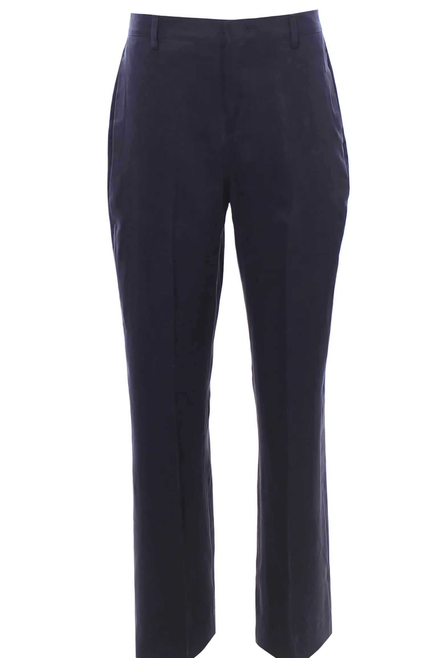 Pantalone vita alta in tencel