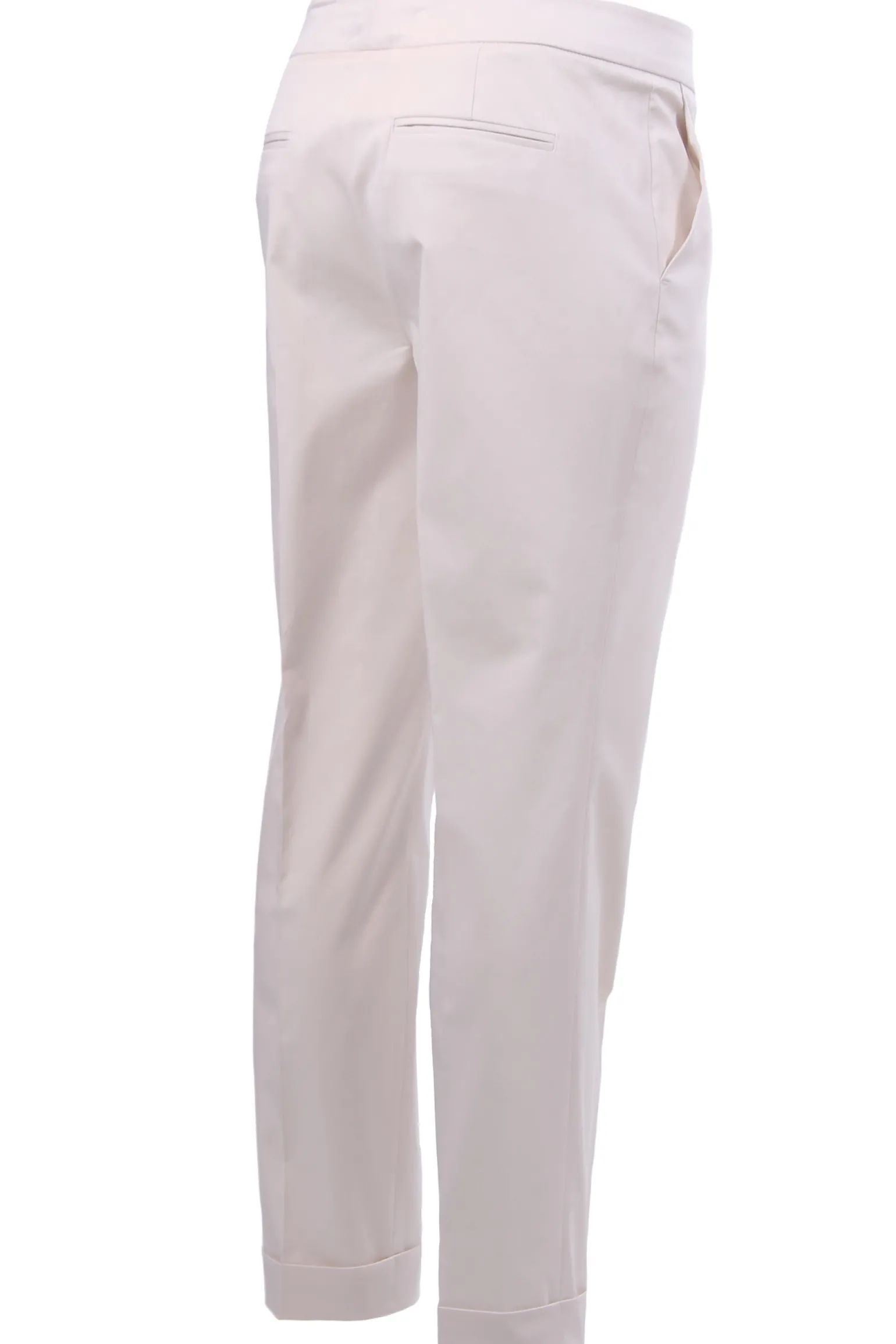 Pantaloni a sigaretta in cotone