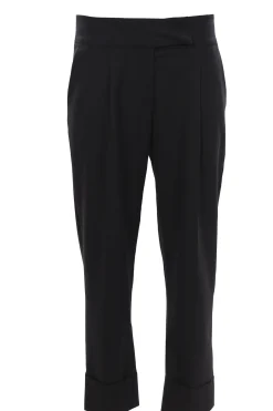 Pantaloni con risvolto