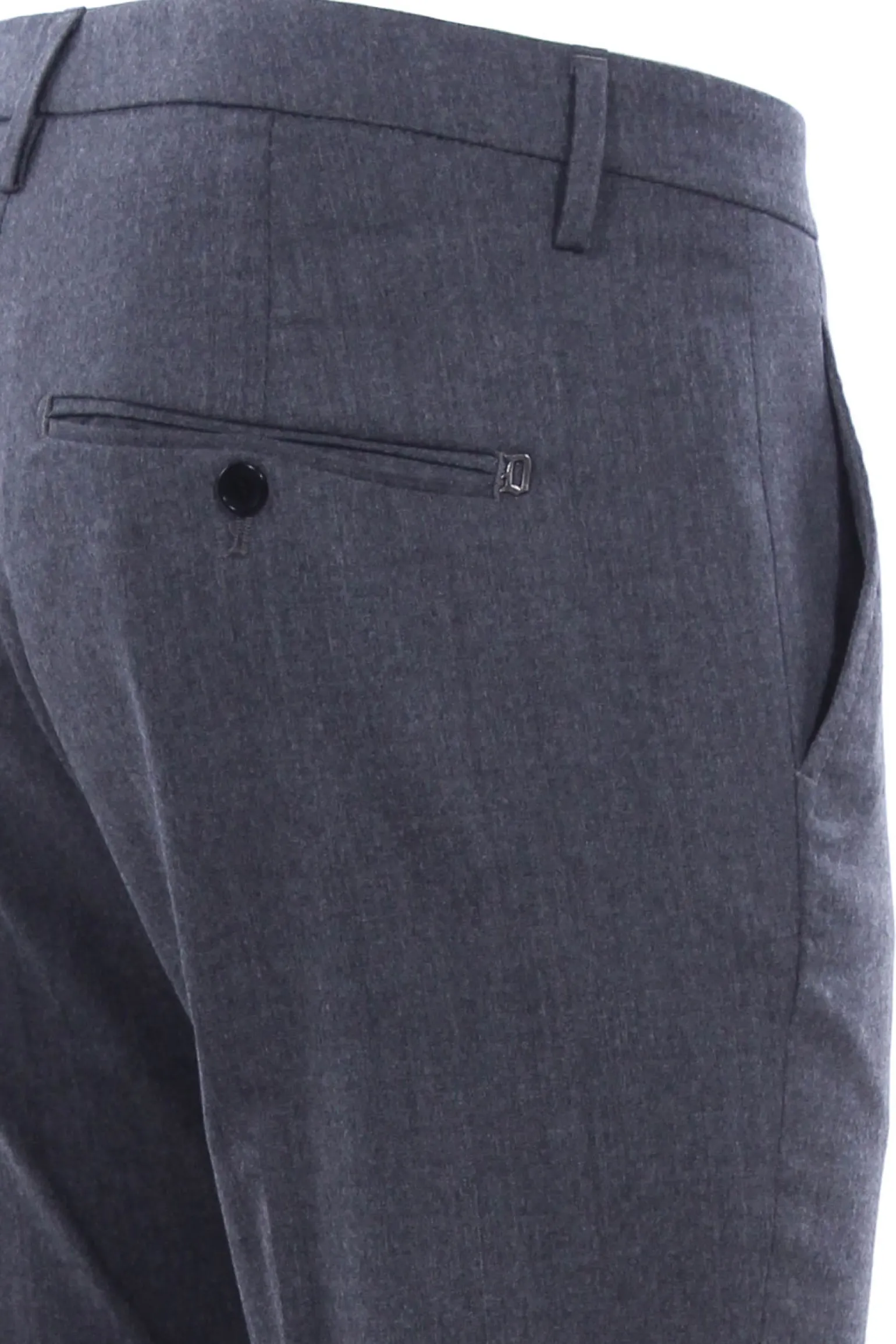 Pantaloni gaubert in flanella leggera