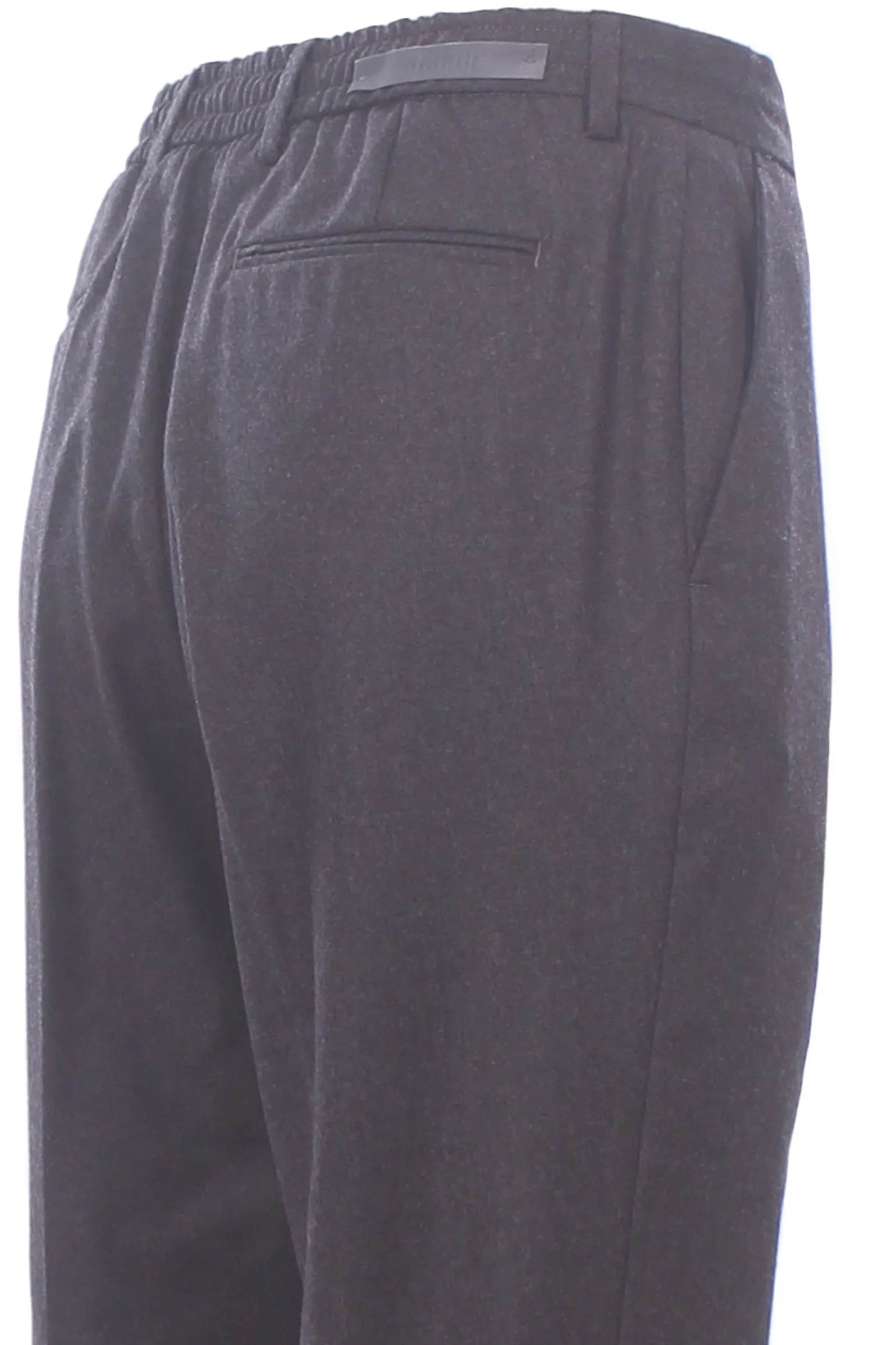 Pantaloni in lana e cashmere con coulisse