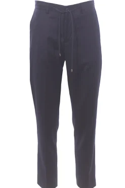 Pantaloni in lana e cashmere con coulisse