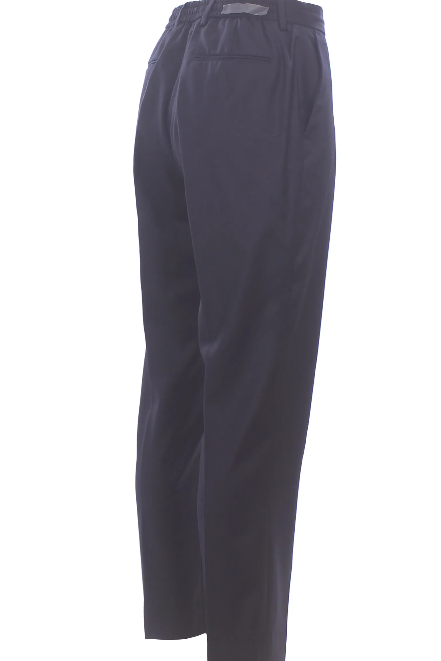 Pantaloni in lana e cashmere con coulisse