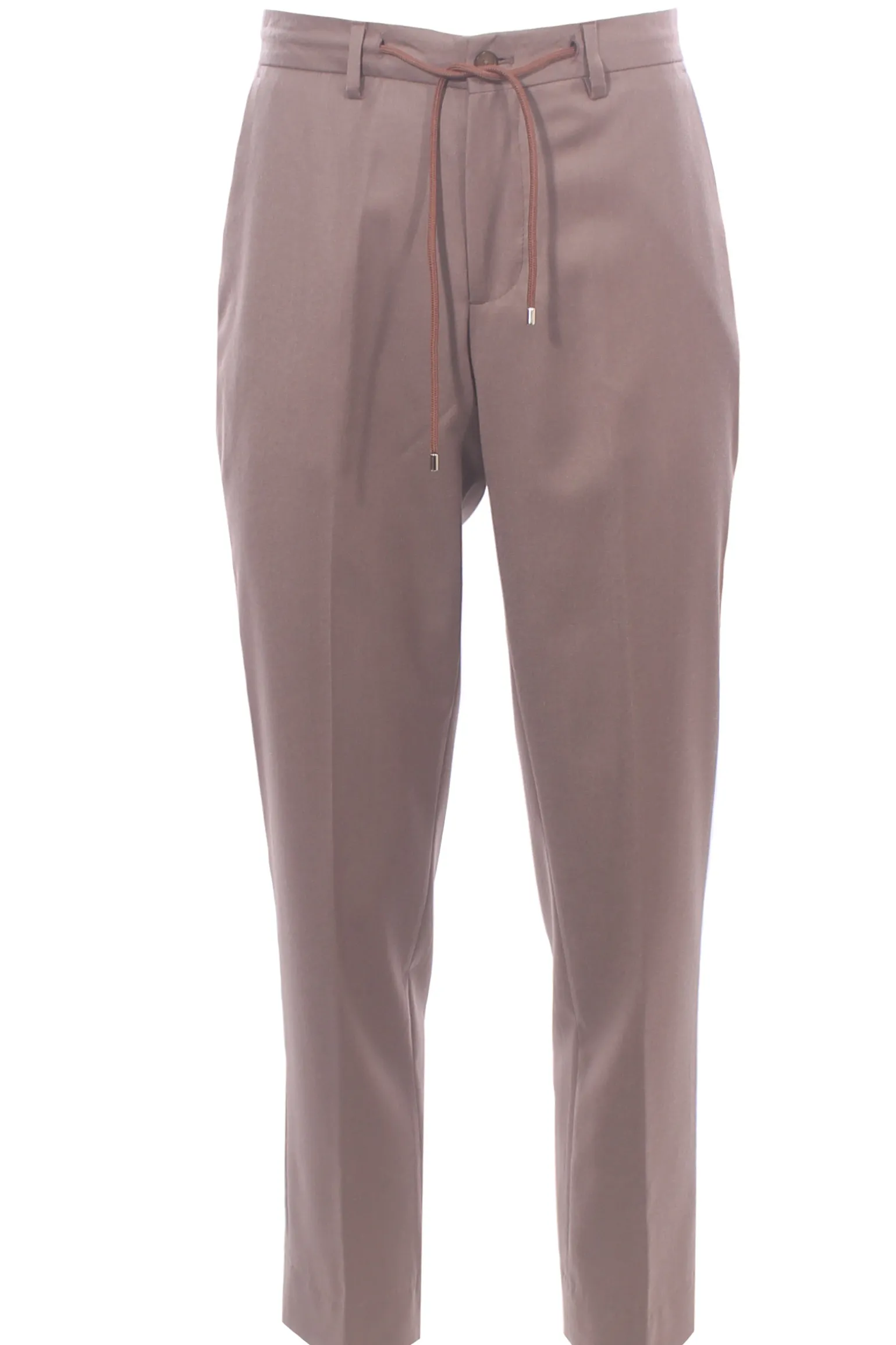 Pantaloni in lana e cashmere con coulisse