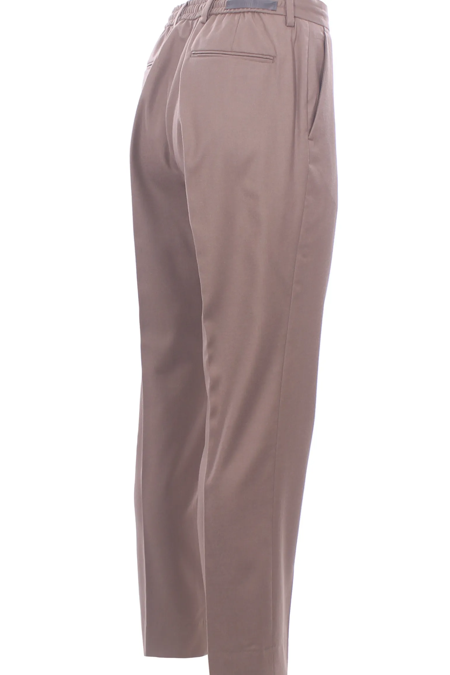 Pantaloni in lana e cashmere con coulisse