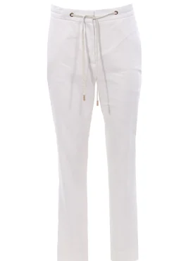 Pantaloni in lino e cotone