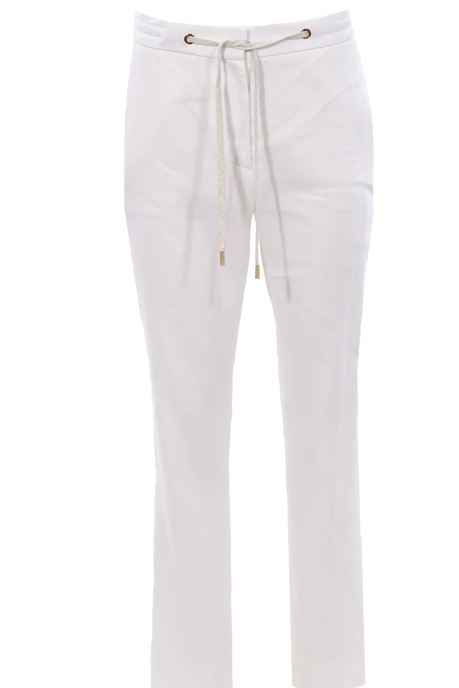 Pantaloni in lino e cotone