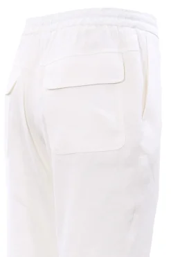 Pantaloni in lino e cotone