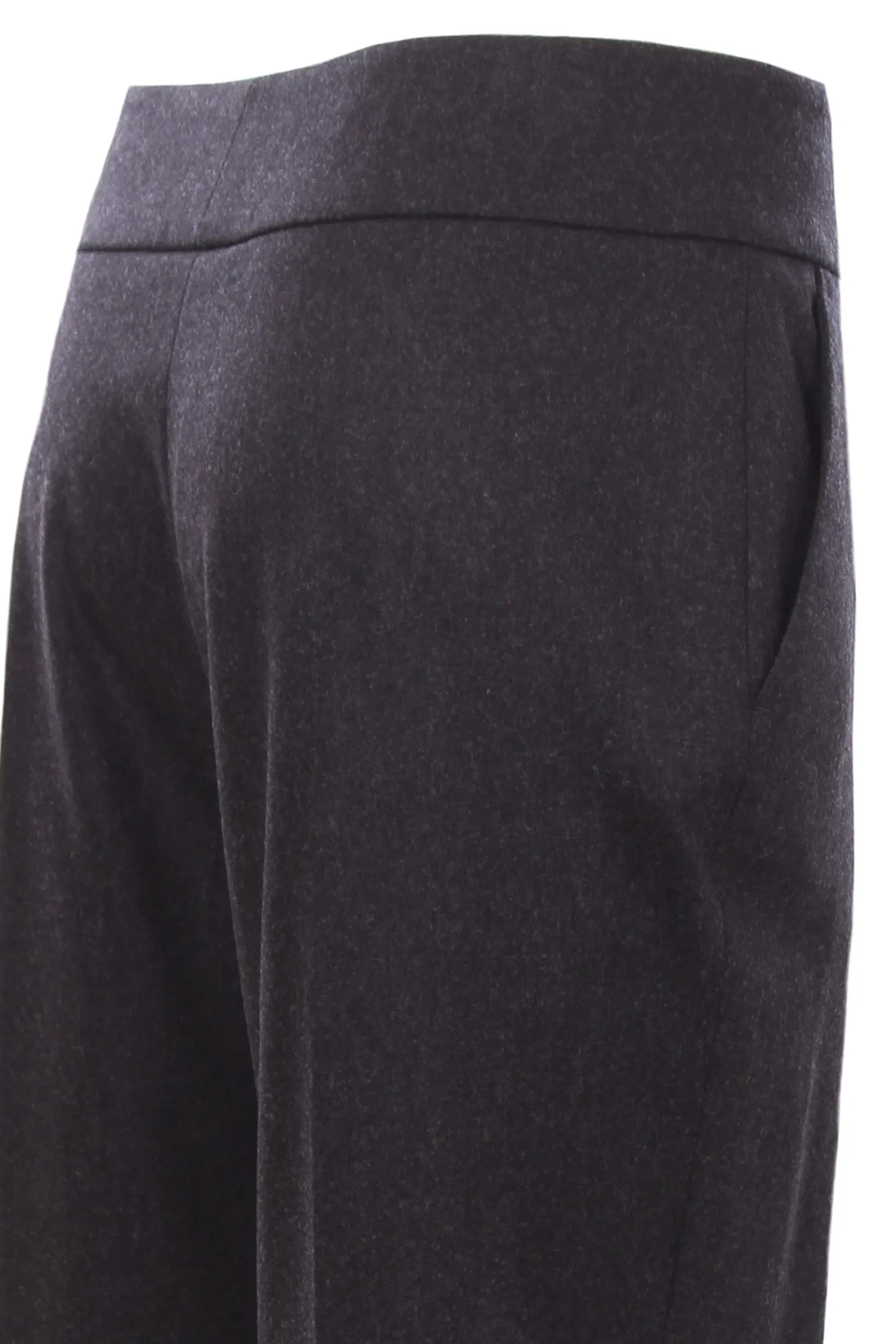 Pantaloni vita alta con pinces