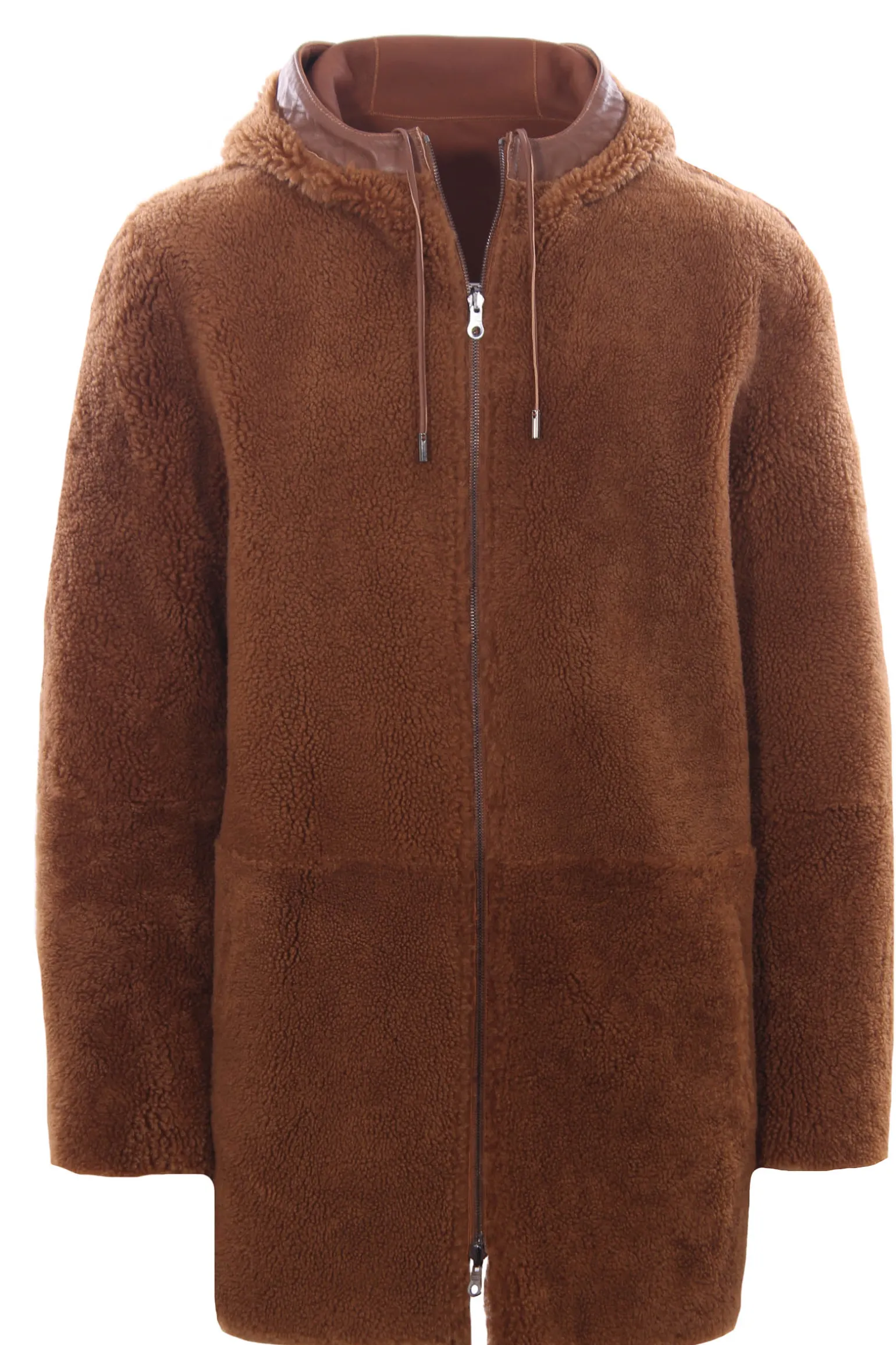 Parka in montone nappato