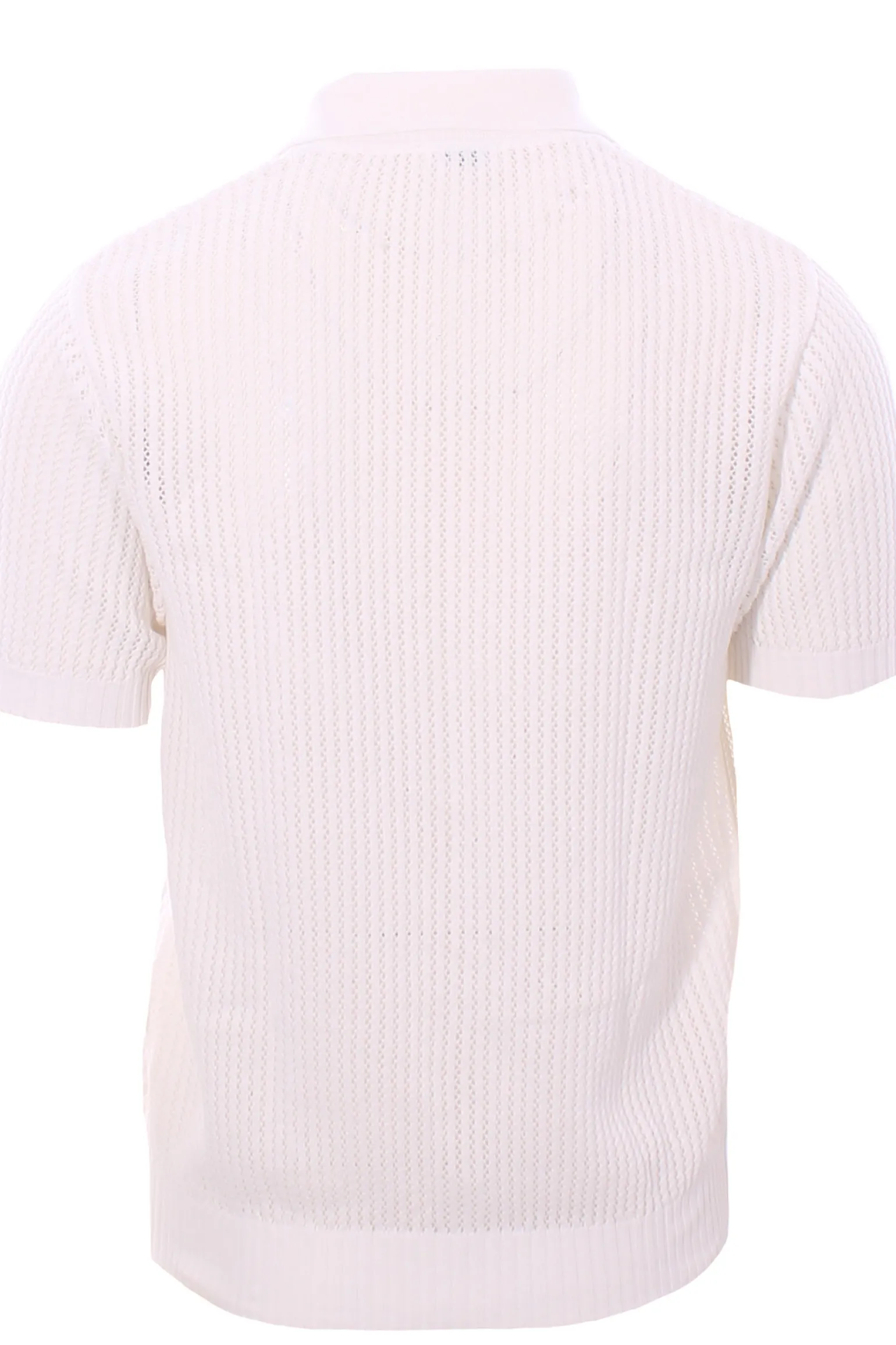 polo camicia cotone traforato