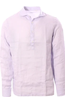polo camicia tyler in lino tinto capo