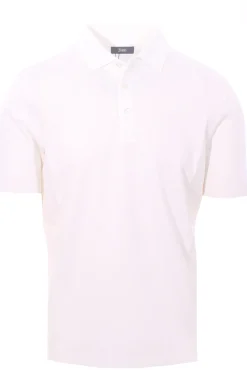 polo in cotone bordi continui