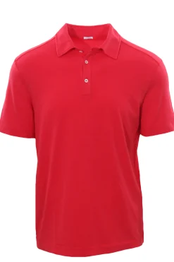 Polo in cotone stretch