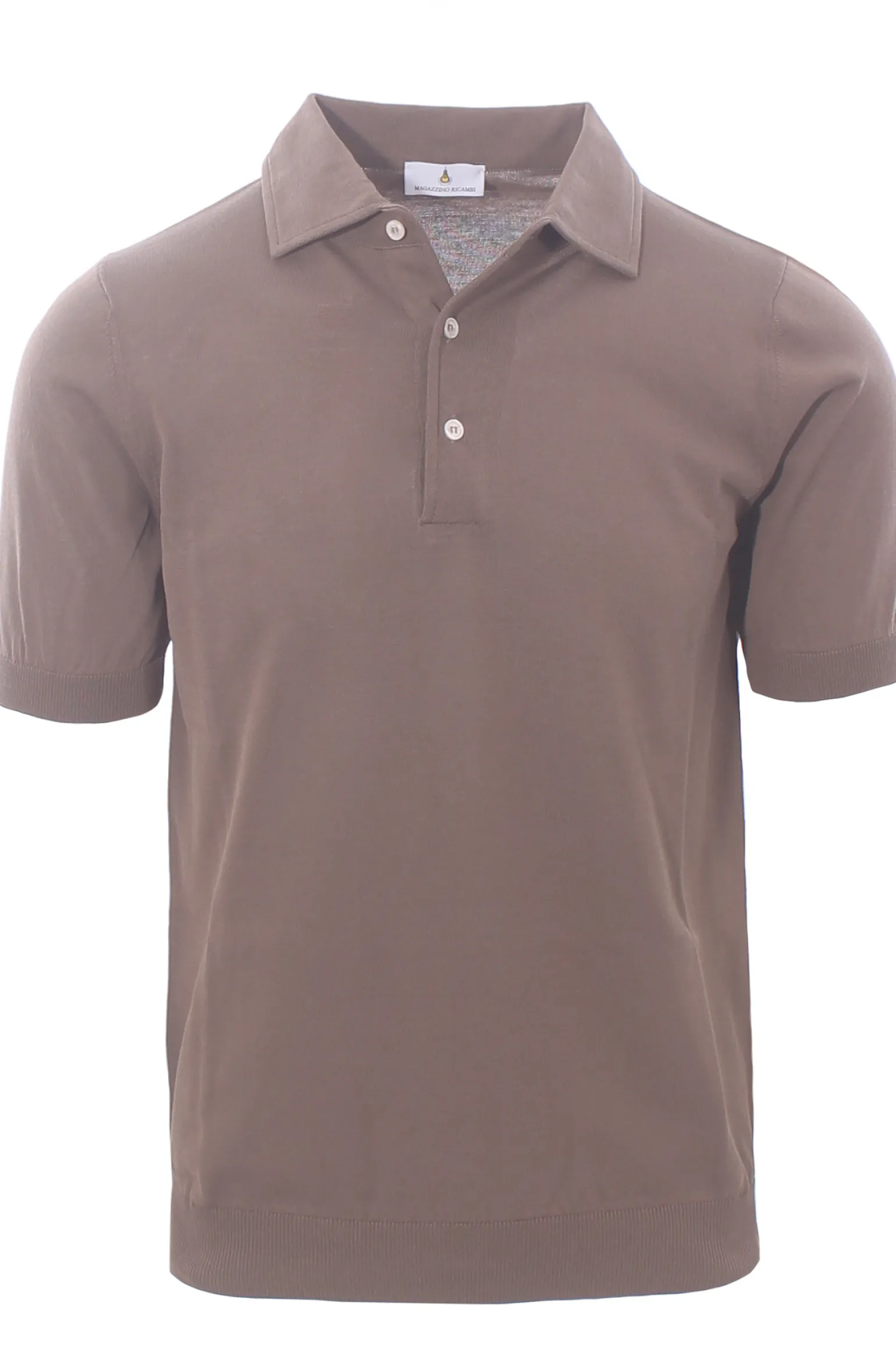 polo paramontura in cotone