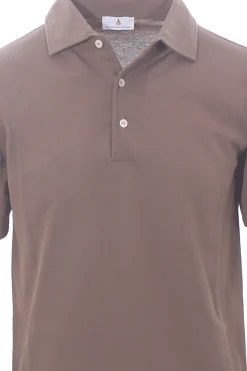 polo paramontura in cotone