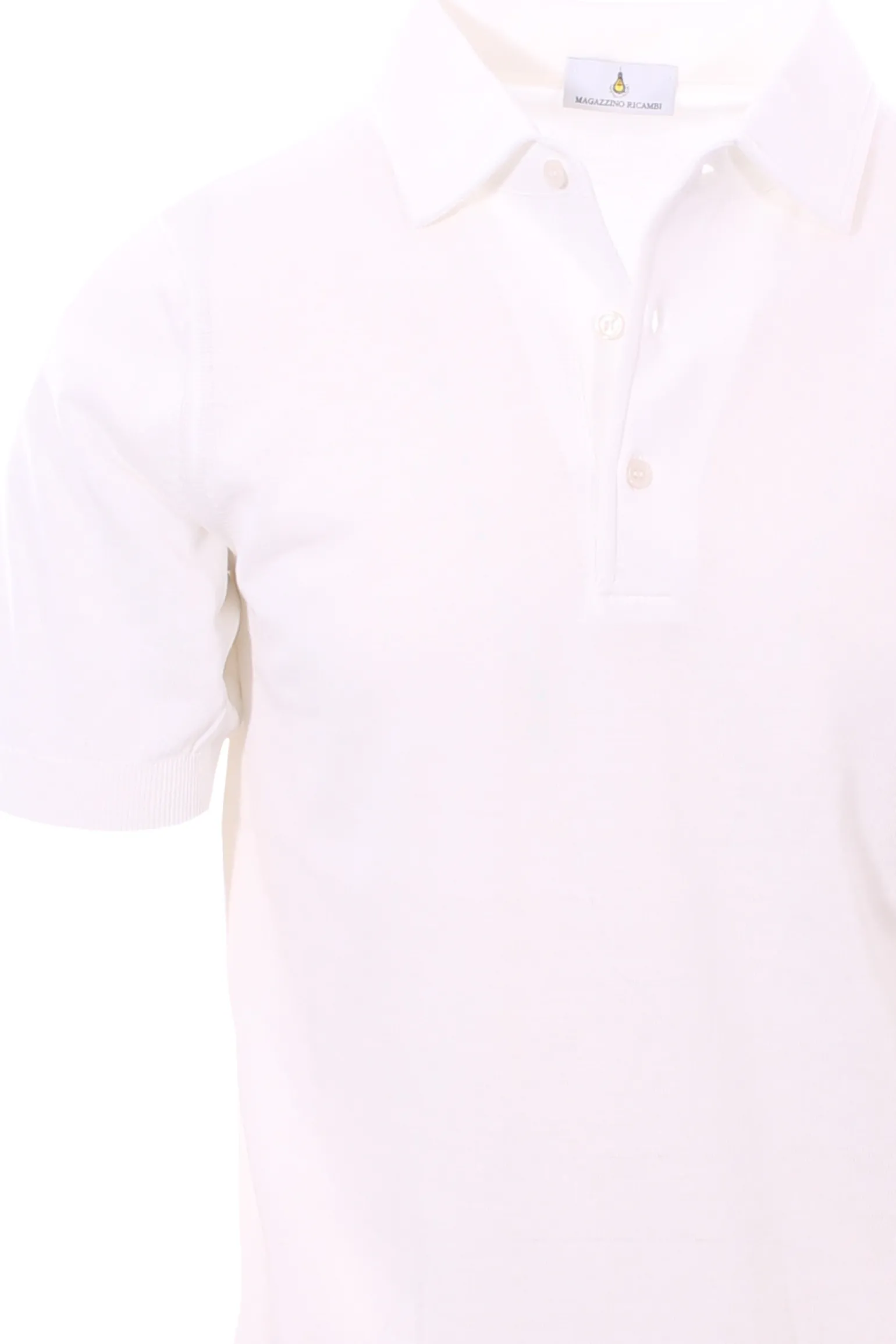 polo paramontura in cotone