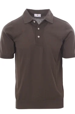 polo paramontura in cotone