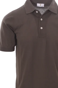 polo paramontura in cotone