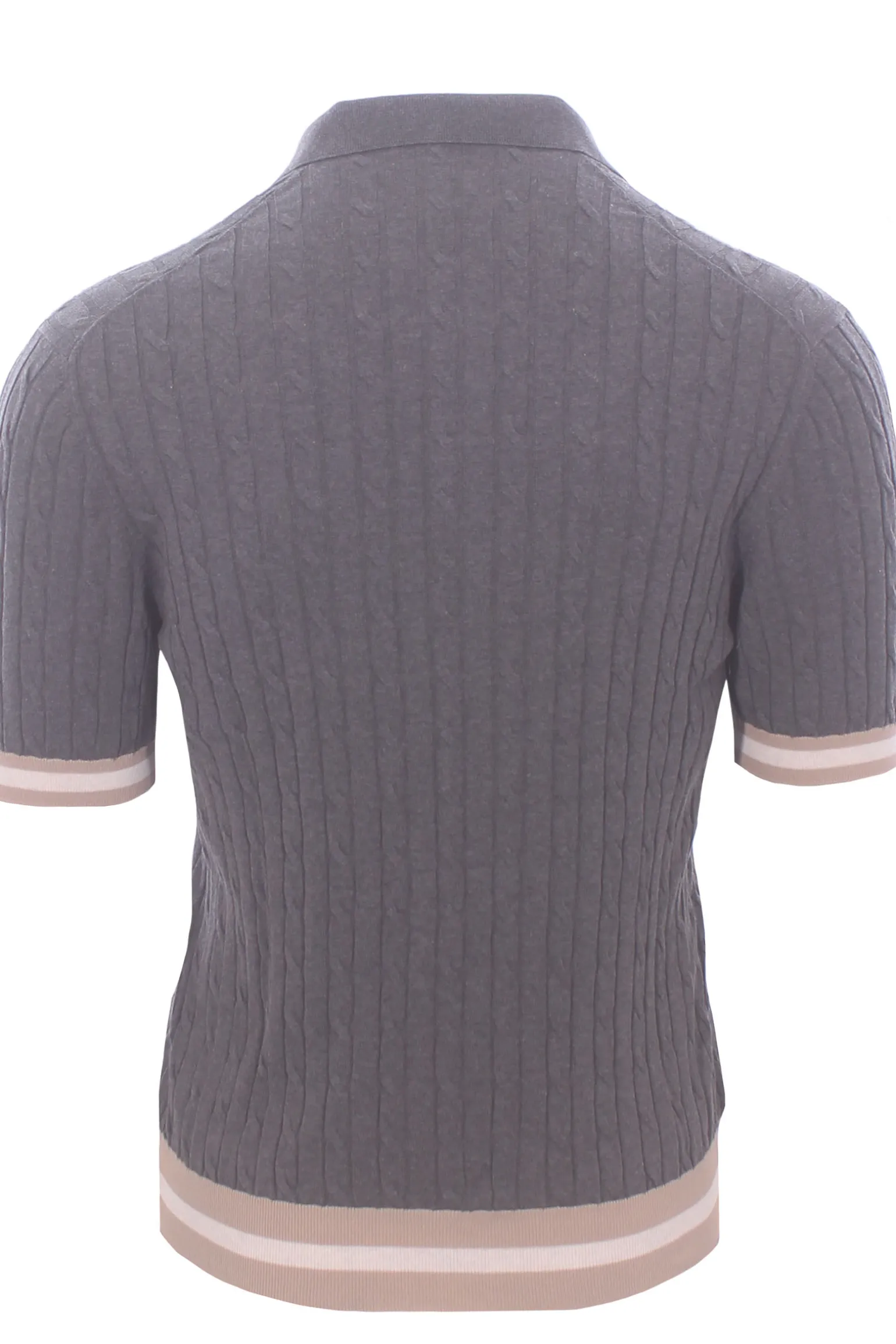 polo skipper cotone treccina