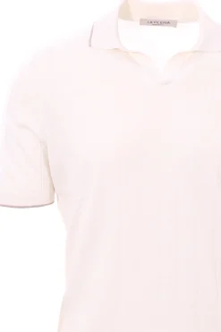 polo skipper seta scarto d'aghi