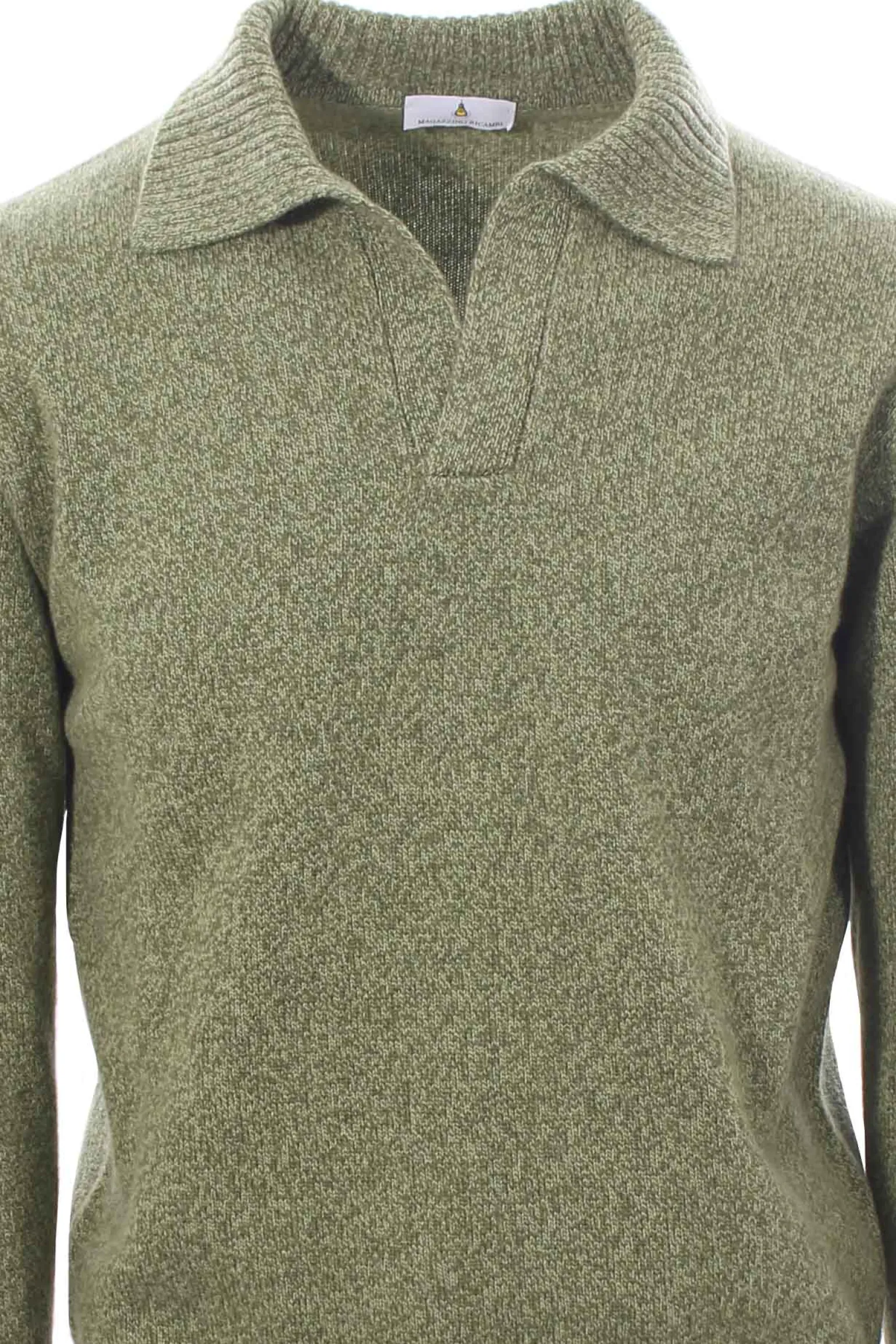 polo vela in lana e cashemere