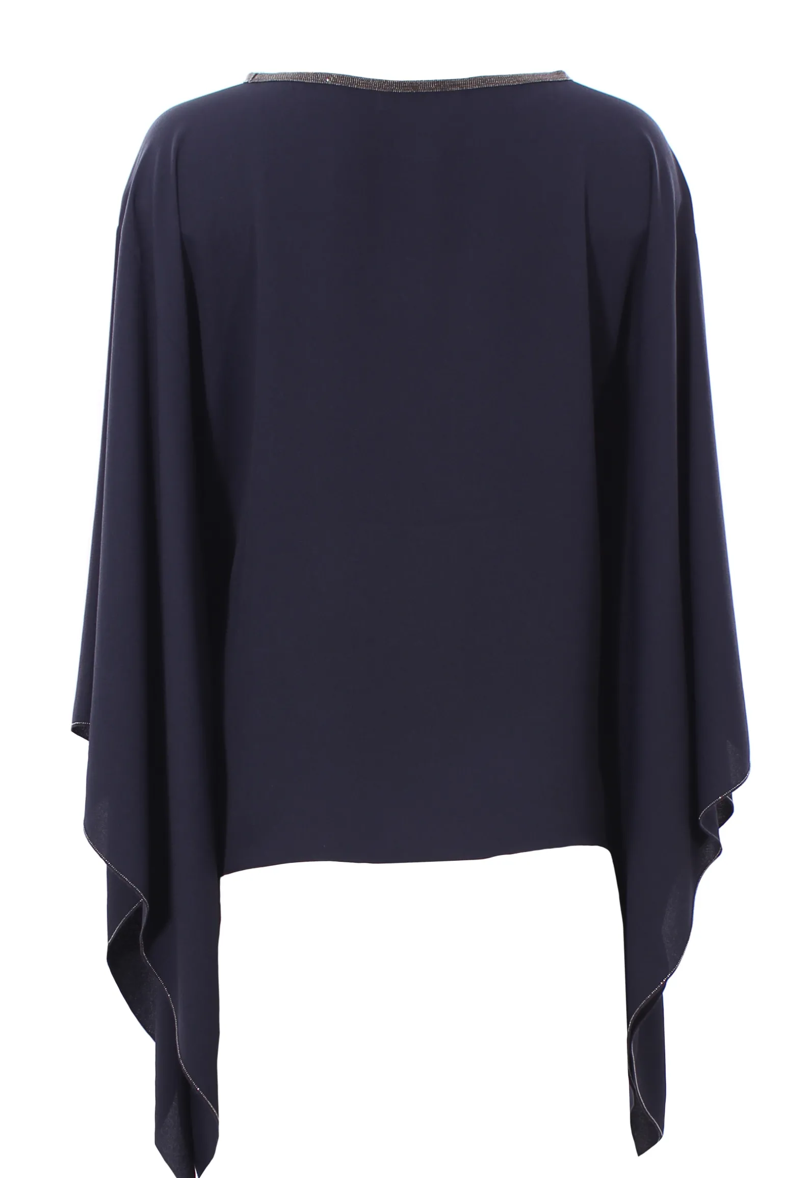 Poncho in seta