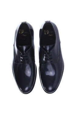 Scarpa derby in pelle spazzolata