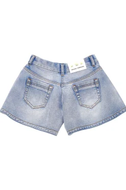 Shorts cinque tasche con logo