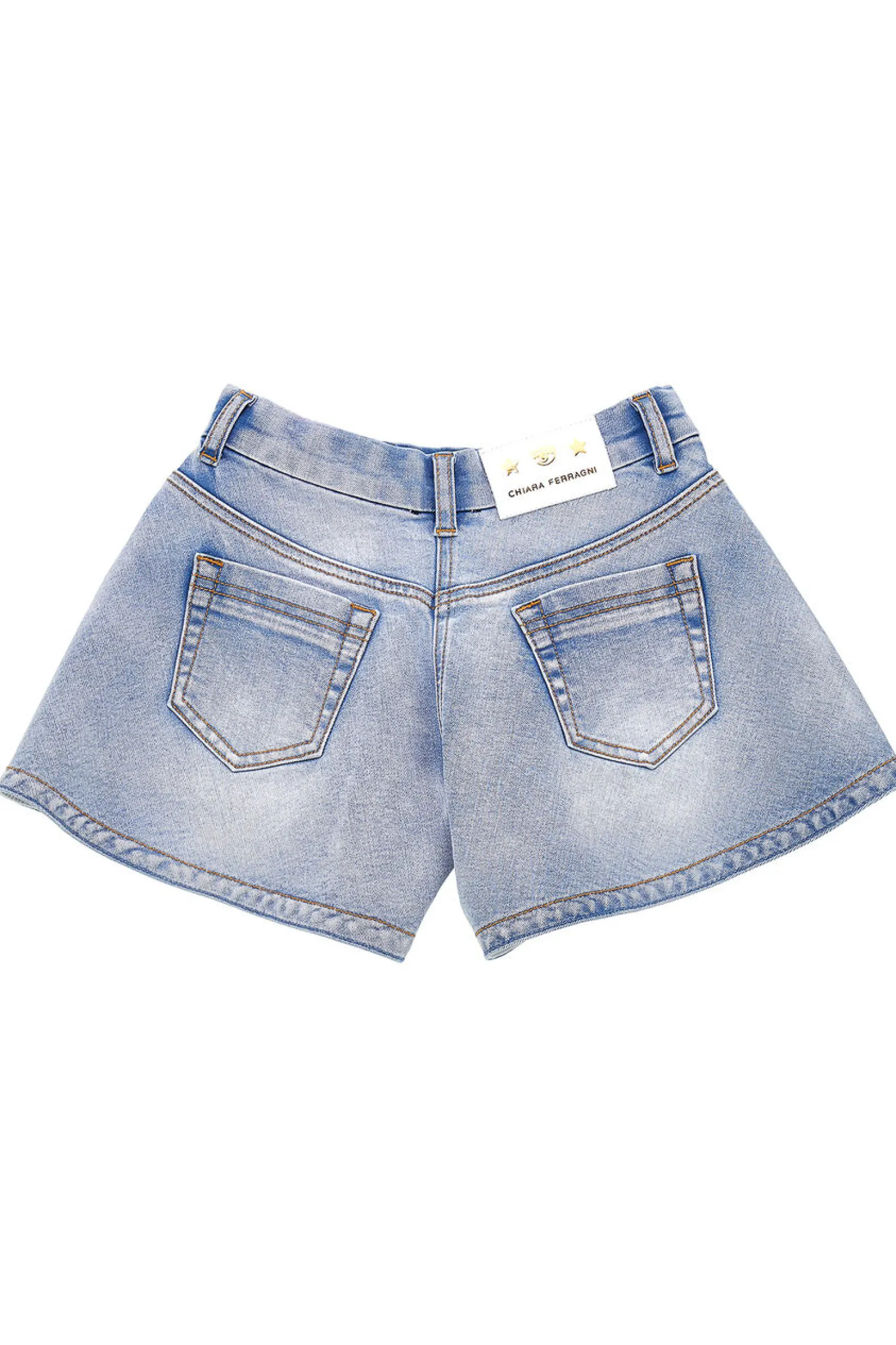 Shorts cinque tasche con logo