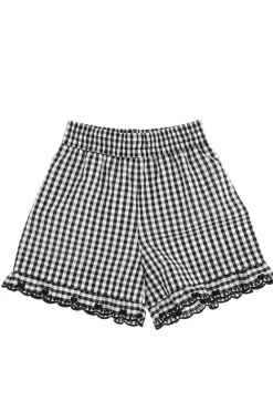 Shorts vichy in cotone