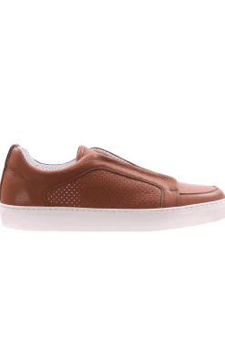 sneakers in cervo con elastici