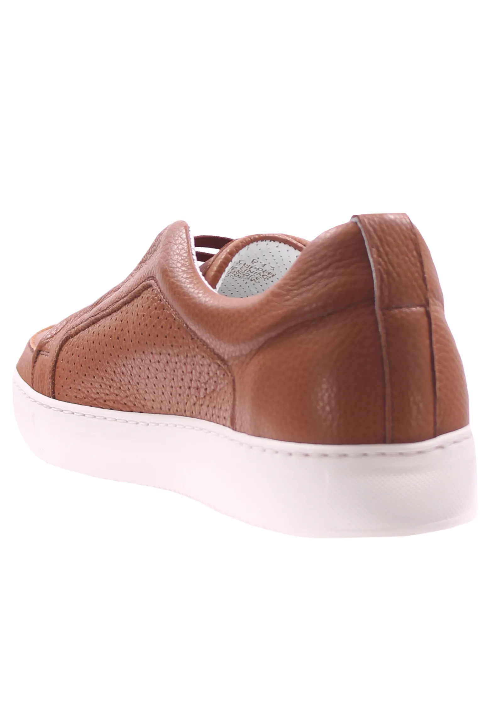 sneakers in cervo con elastici