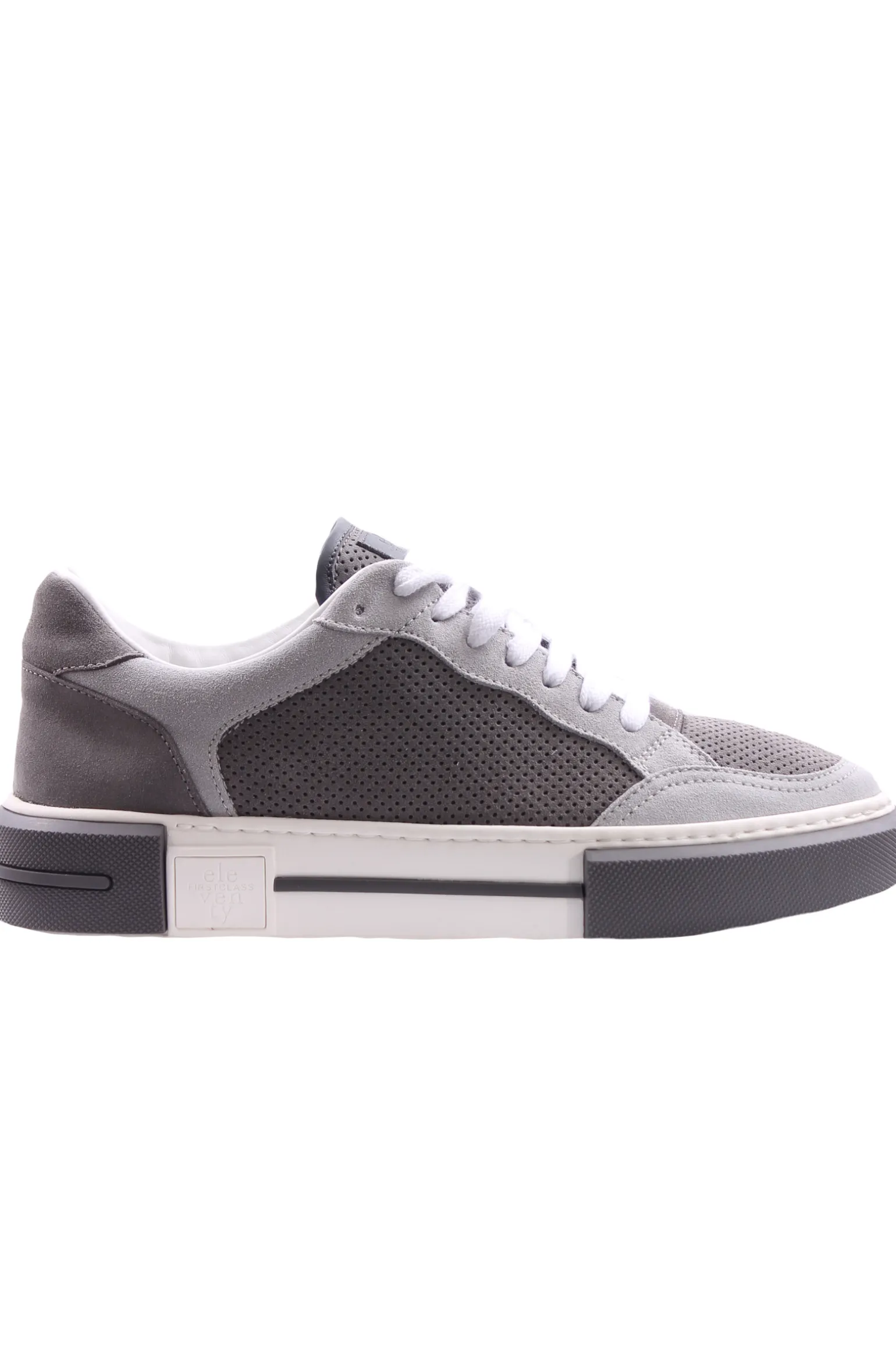 Sneakers traforata in suede