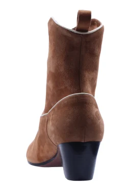 Stivale basso in suede