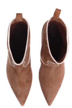 Stivale basso in suede