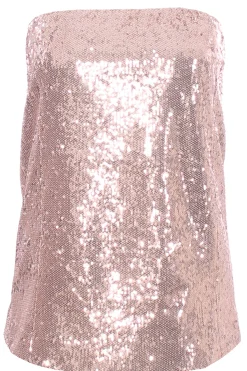 Top paillettes bustier