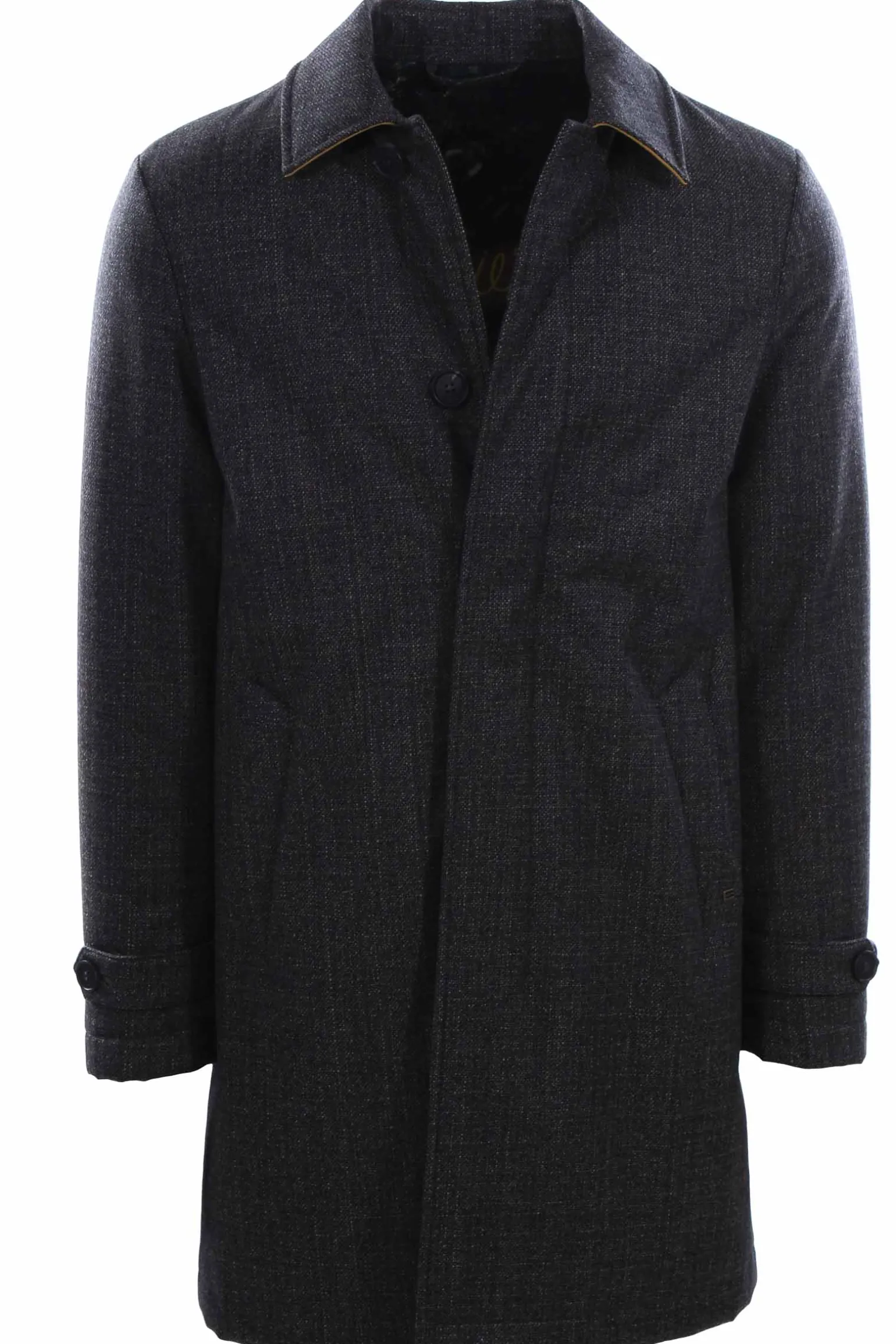 Trech in lana effetto tweed