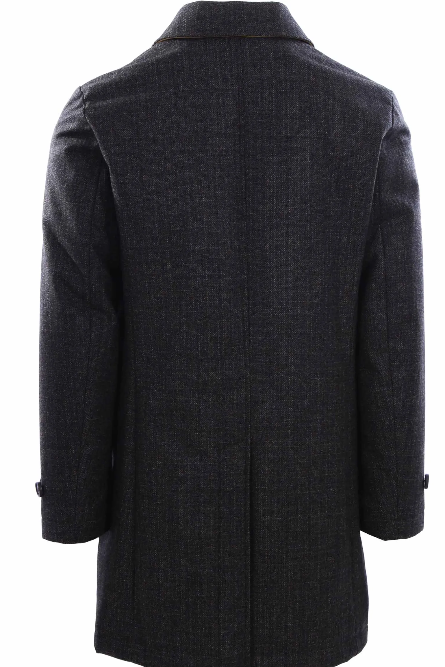 Trech in lana effetto tweed