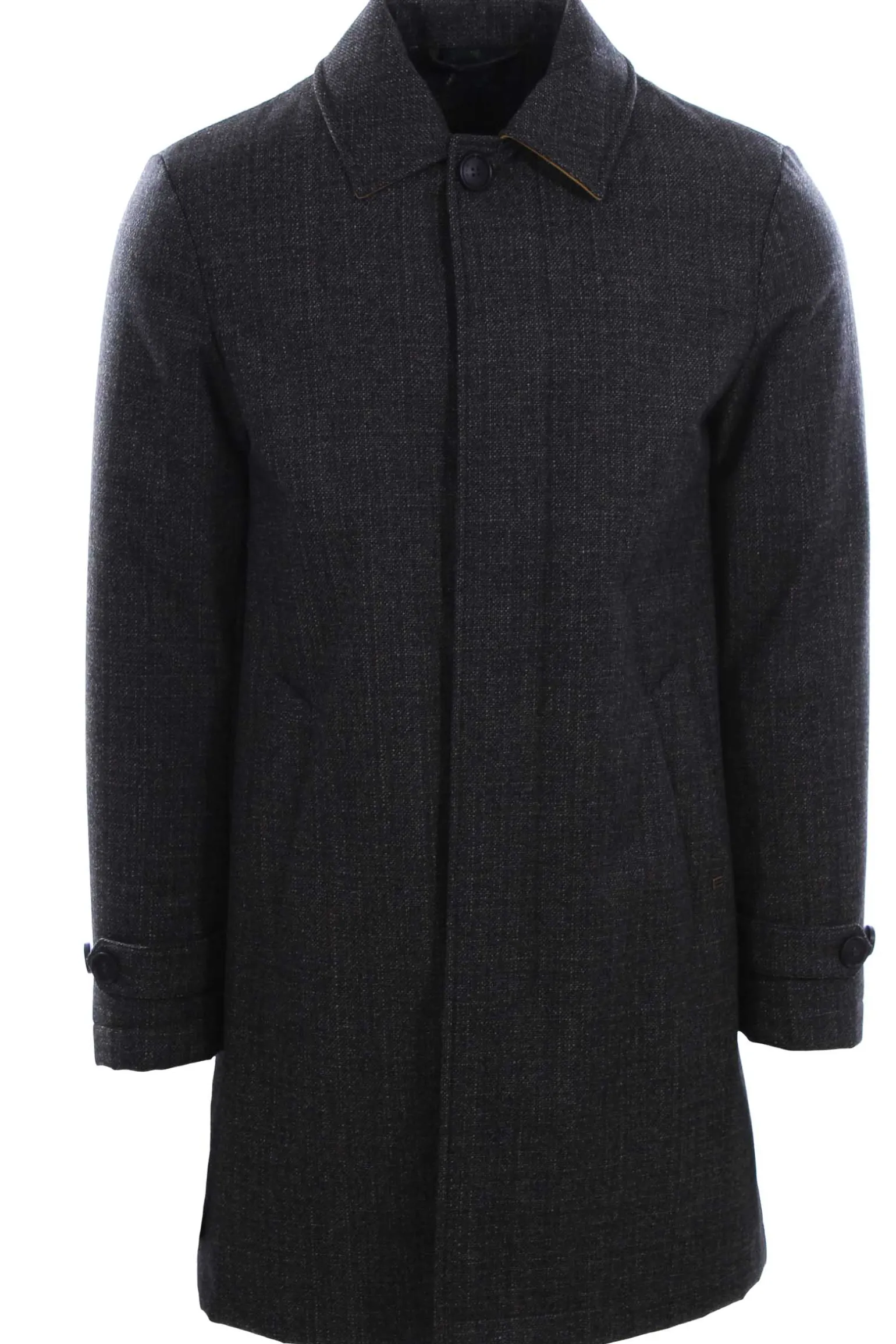 Trech in lana effetto tweed