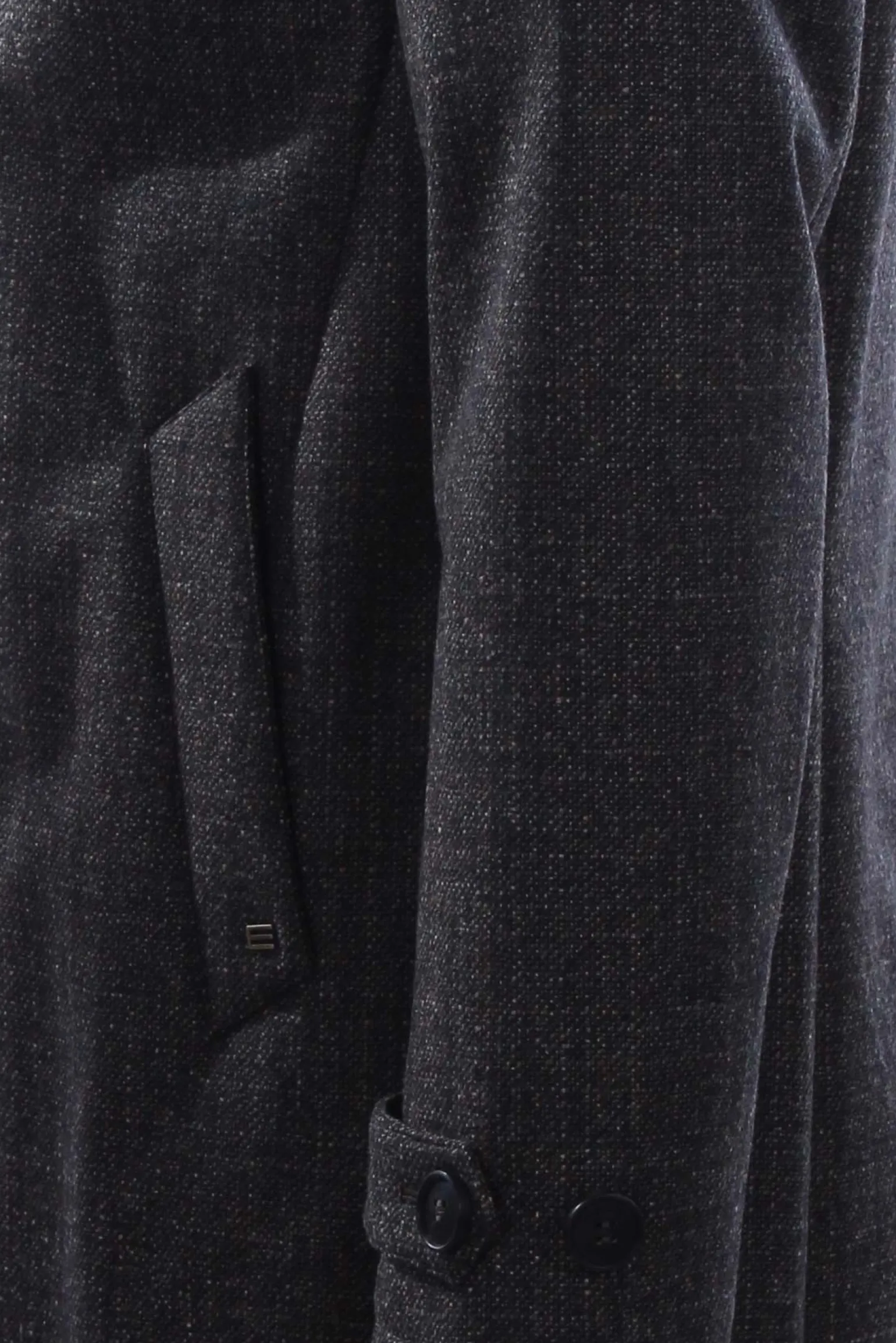 Trech in lana effetto tweed