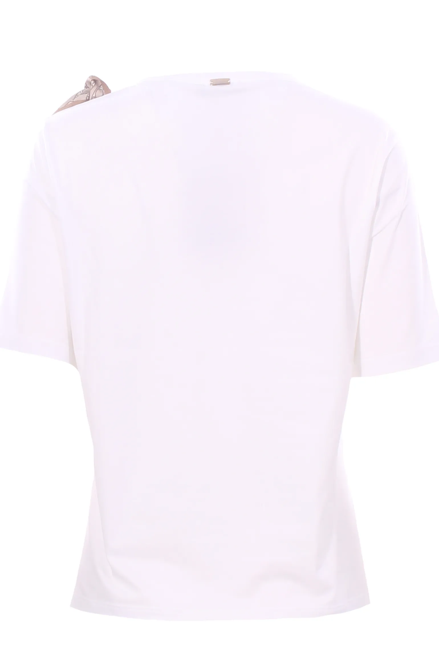T-shirt con foulard
