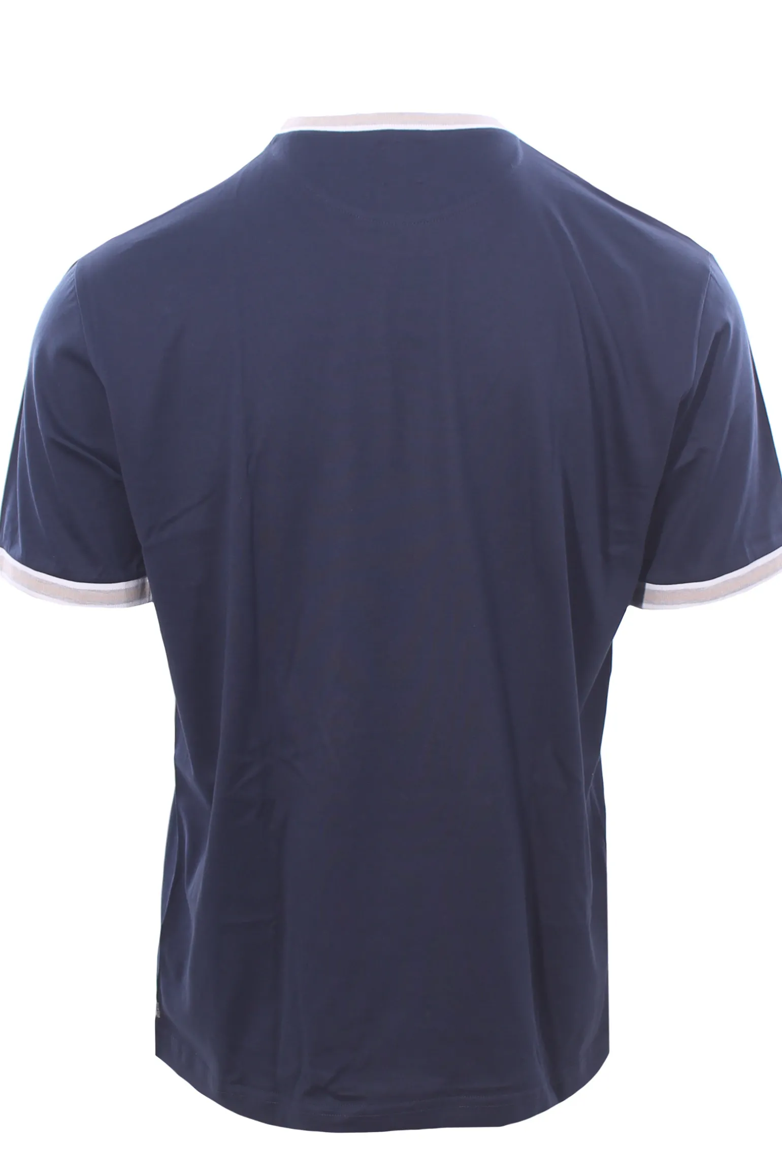 t-shirt con profili a contrasto