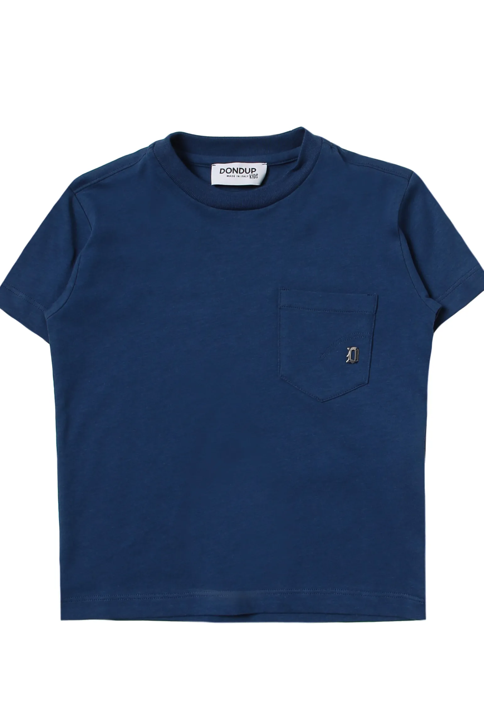 T-shirt girocollo con taschino