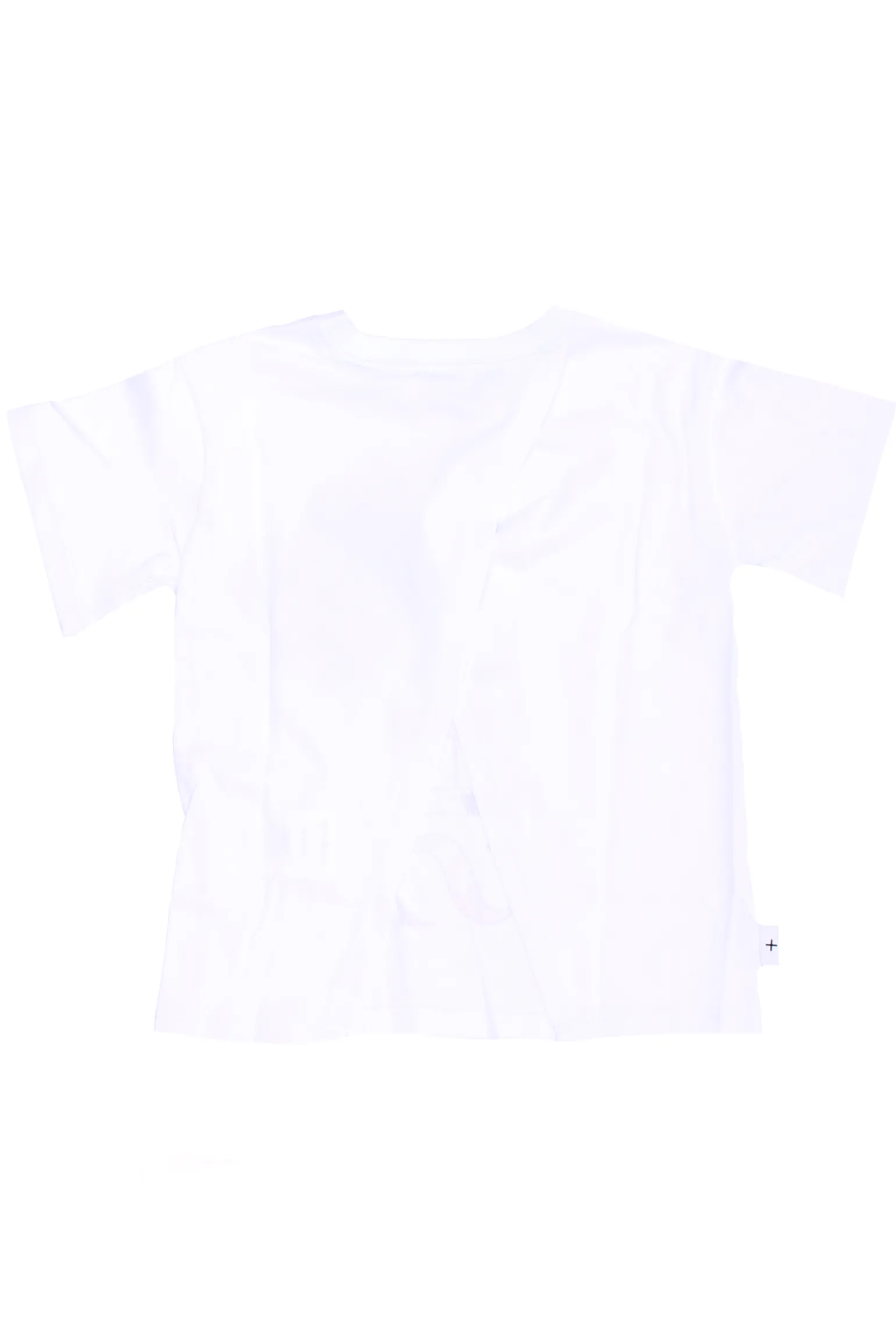 t-shirt girocollo in cotone
