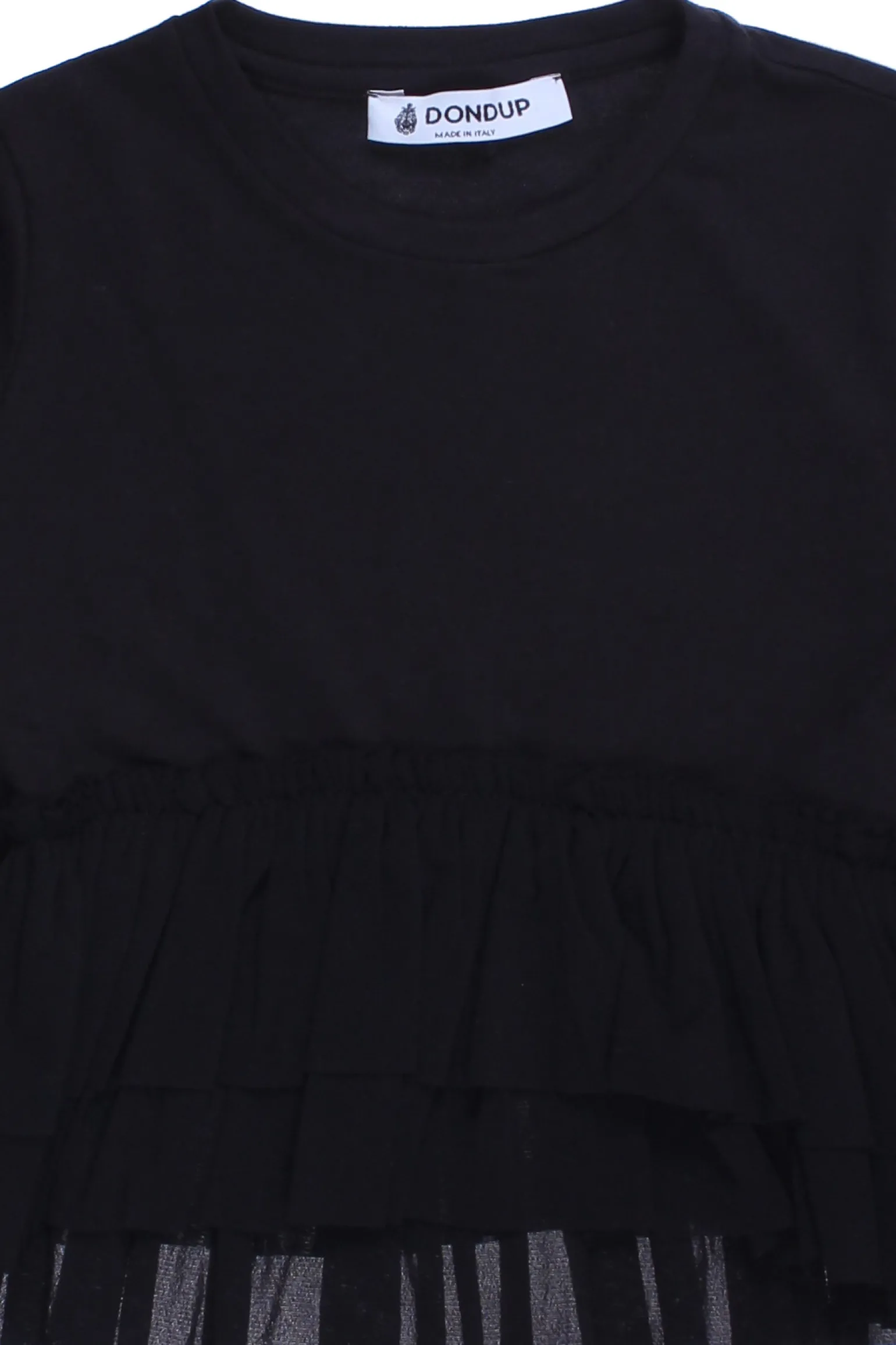 T-shirt girocollo in cotone