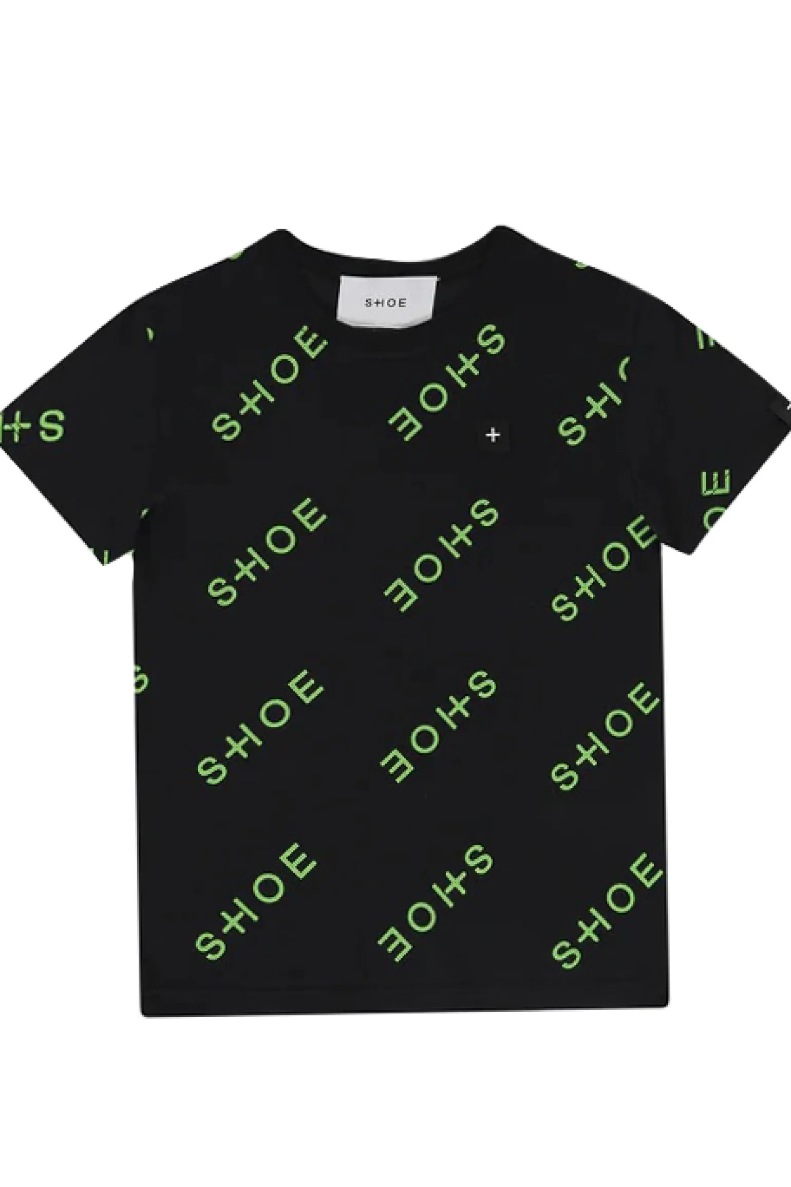 t-shirt girocollo in cotone