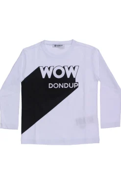 T-shirt girocollo in cotone