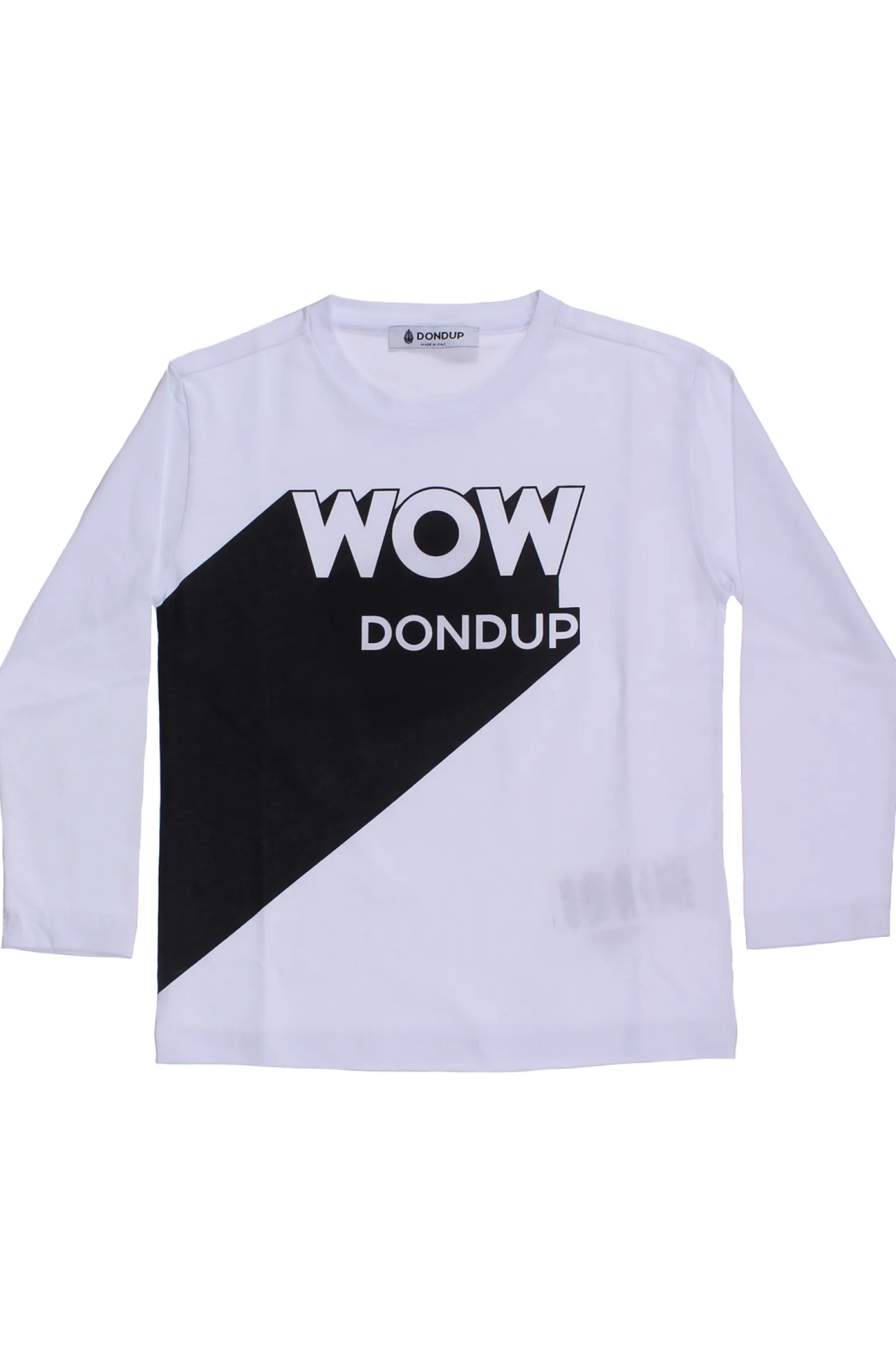 T-shirt girocollo in cotone
